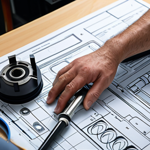 Home 20 Material Selection & Fitting Issues**
"A fully clothed engineer carefully examining machine parts, focusing on material properties and precise measurements. The background shows blueprints and various machine components. Depict proper tools being used for accurate fitment. safe for work, appropriate content, professional, modest, perfect anatomy, correct proportions, well-formed hands, proper finger count, natural body proportions, high quality, professional photography, fully clothed, family-friendly."
**